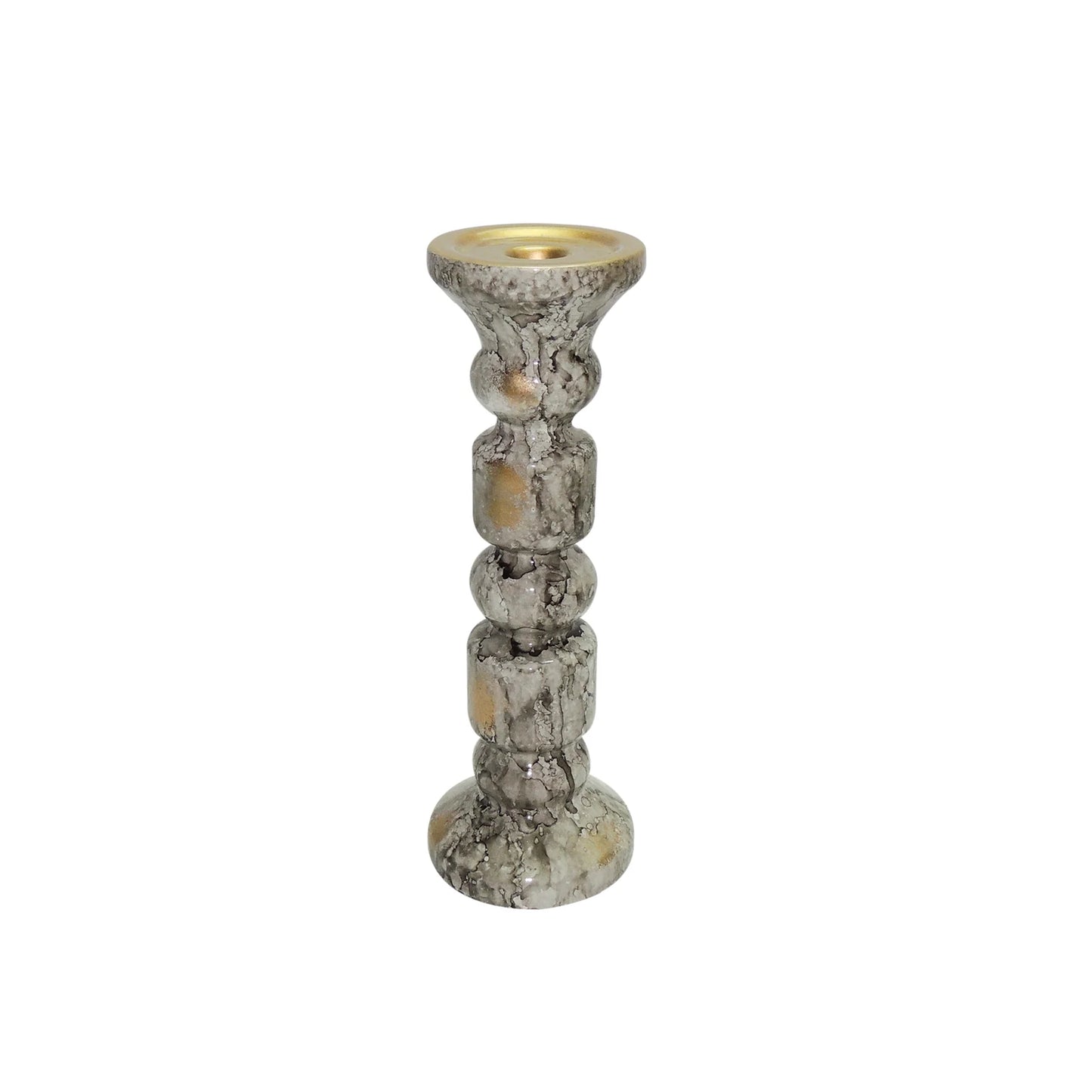 Candelabro Gris Emperador Grande