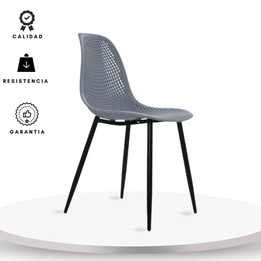 Silla Naviel II Gris