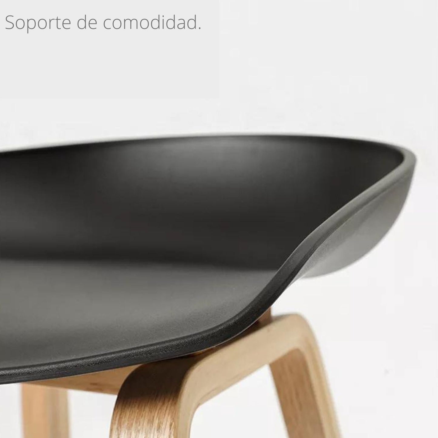 Silla de Barra Verona Negro