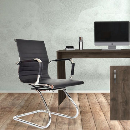 Silla De Oficina Alta Interlocutora Negro