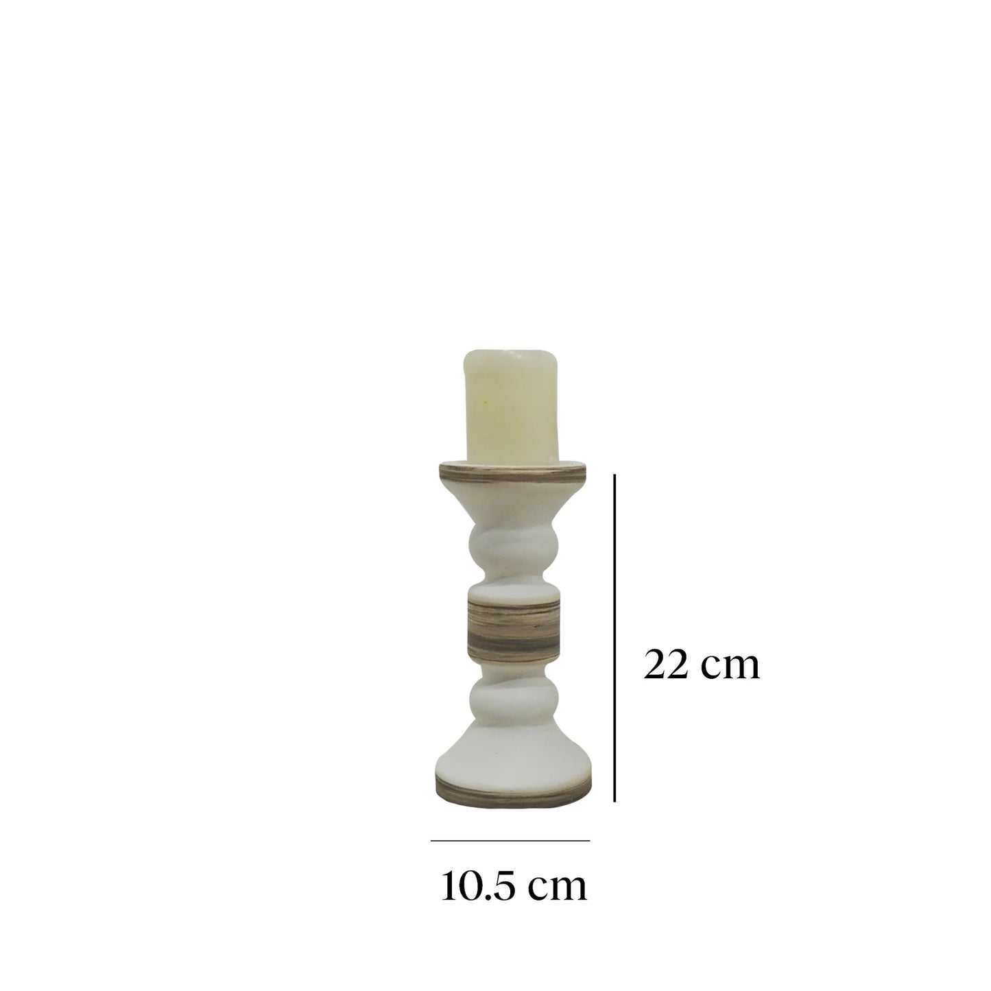 Candelabro Beige Lyon
