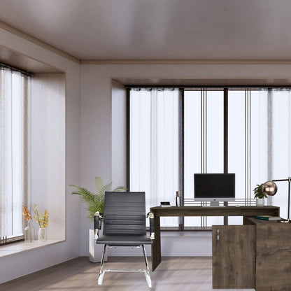 Silla De Oficina Alta Interlocutora Negro