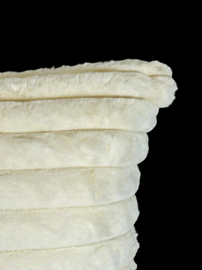 Cojin Decorativo Mink Rayas Premium Beige