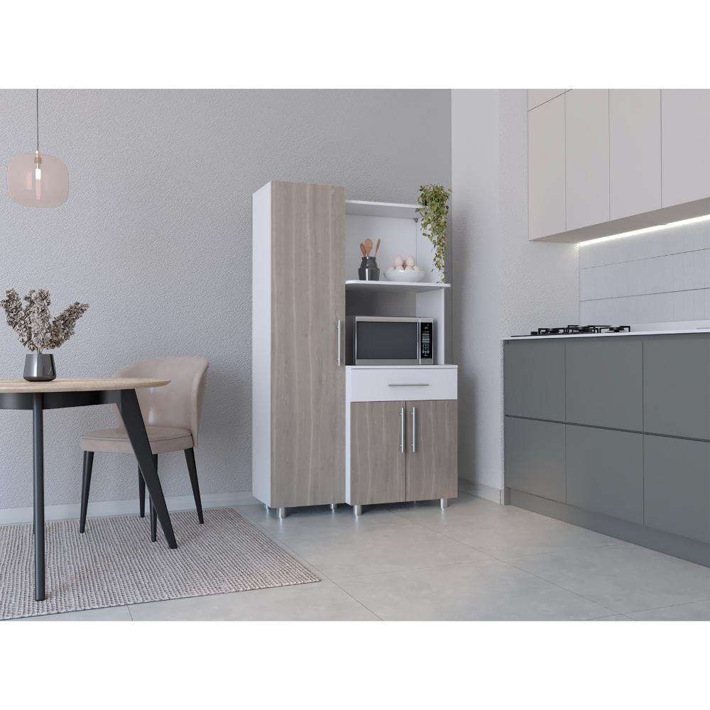 Alacena Ravelli Blanco y Bardolino