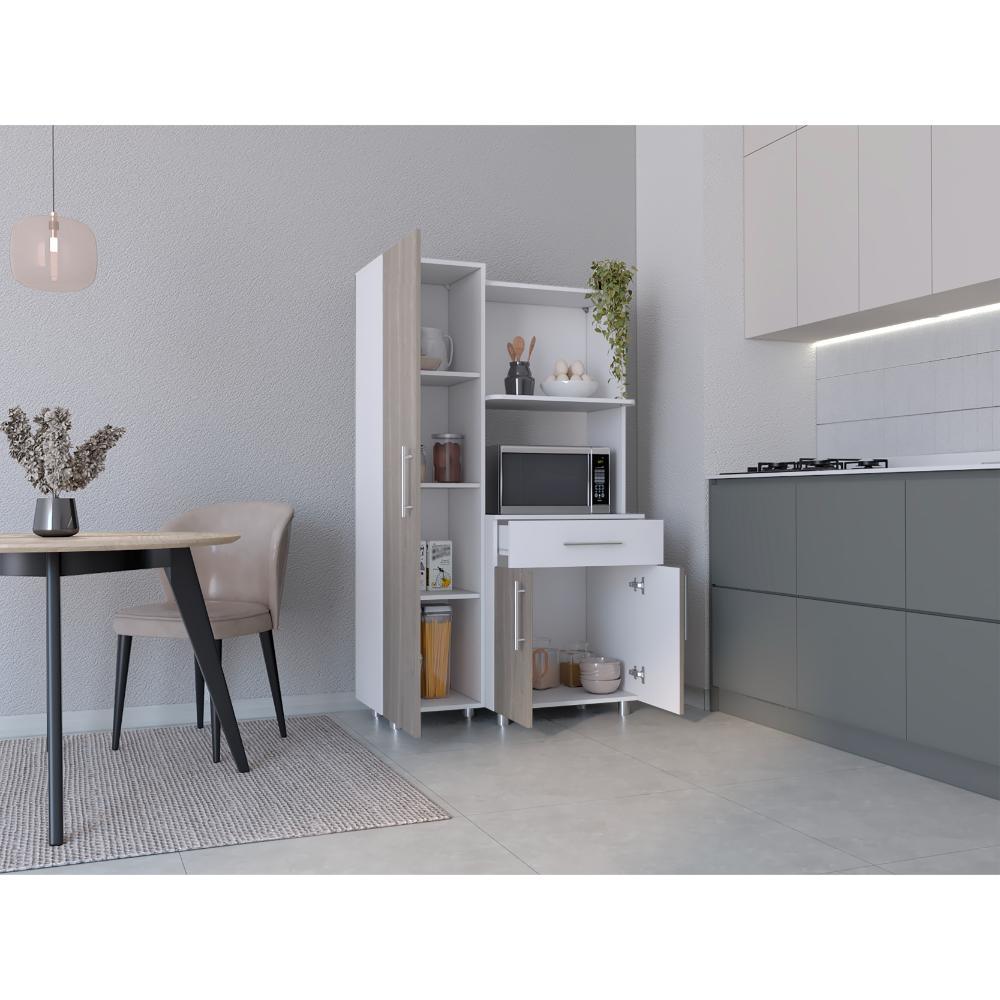 Alacena Ravelli Blanco y Bardolino