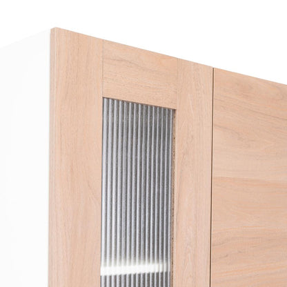 Alacena Zentauri Blanco y Chocolate