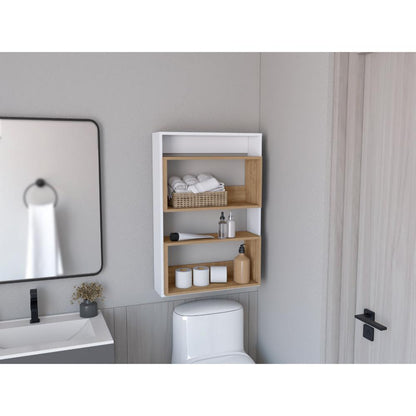 Gabinete de Baño Sensi Miel y Blanco
