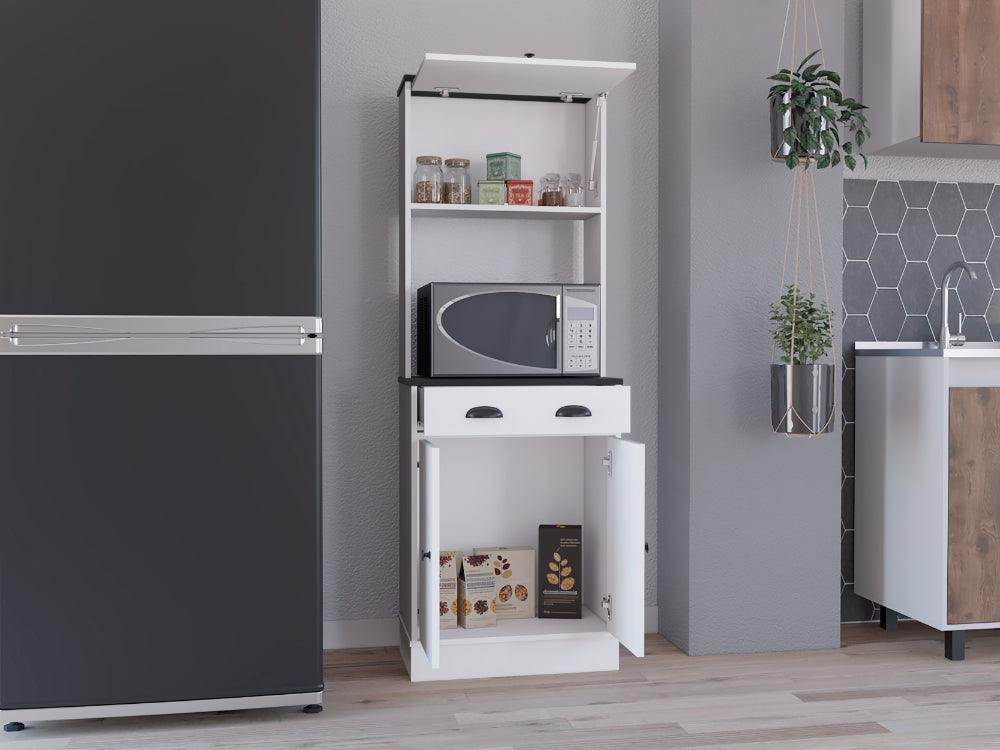 Alacena Tampa Blanco y Wengue