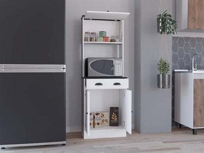 Alacena Tampa Blanco y Wengue