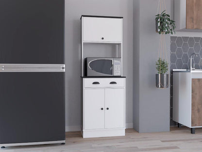 Alacena Tampa Blanco y Wengue