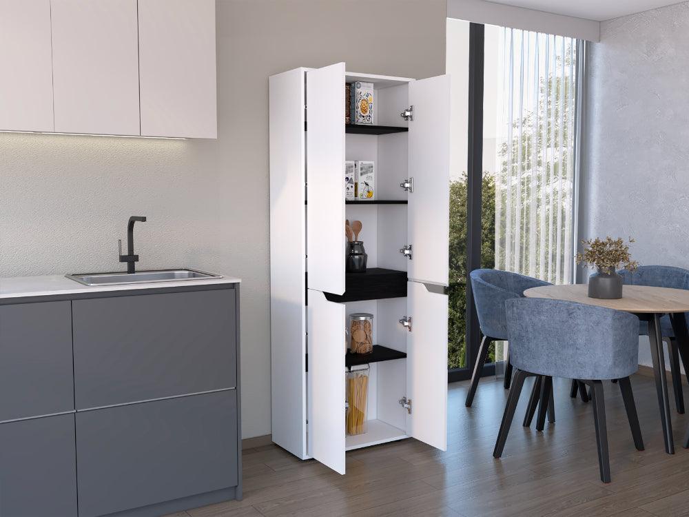 Alacena Herring Blanco y Wengue