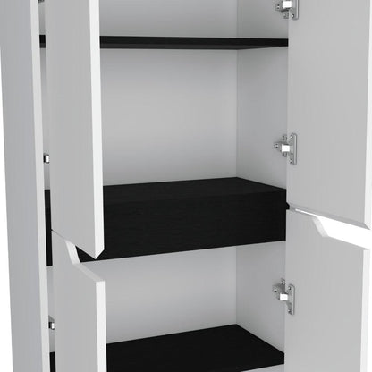 Alacena Herring Blanco y Wengue