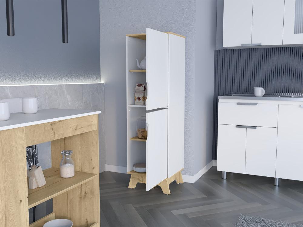 Alacena Pamplona Blanco y Duna