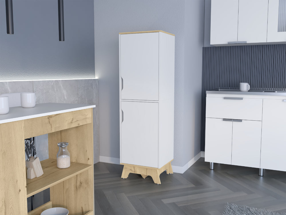 Alacena Pamplona Blanco y Duna