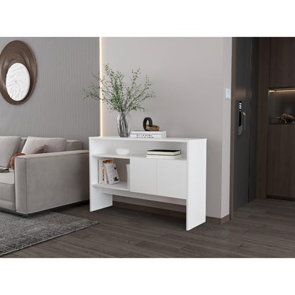 Mesa Auxiliar Recibidor Montessi Blanco