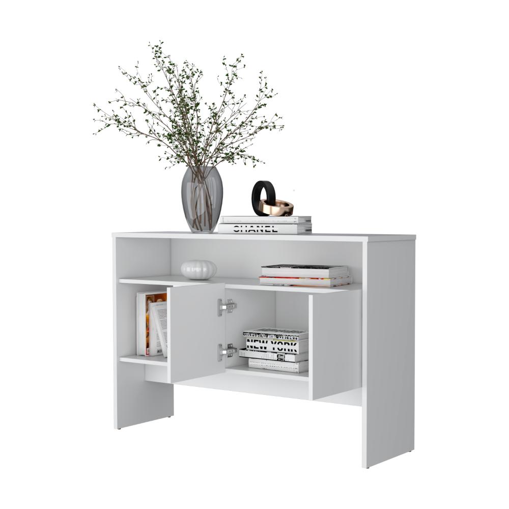 Mesa Auxiliar Recibidor Montessi Blanco