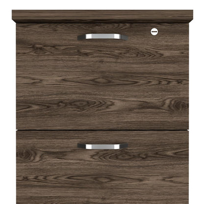 Archivador Bellanti Office 4 Cajones Alto  Wengue Coñac