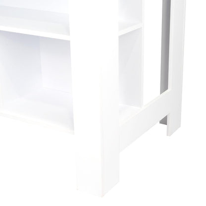 Barra de Cocina Ferrani Ceniza  y Blanco