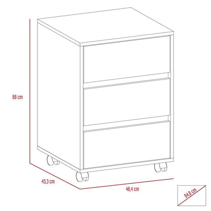 Archivador Taira color Blanco Duqueza para Oficina.