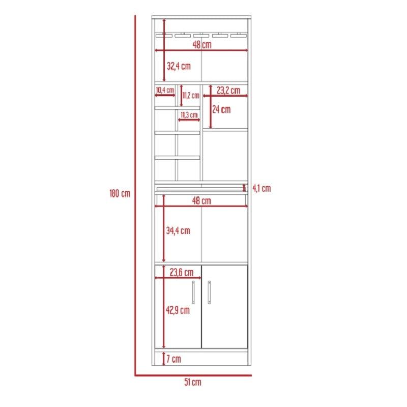 Mueble Bar Syrah  Wengue