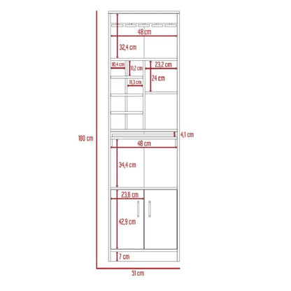Mueble Bar Syrah  Wengue