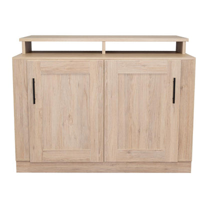 Barra de Cocina Solna Rovere y Blanco