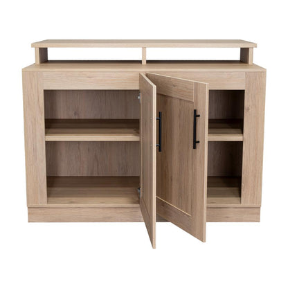 Barra de Cocina Solna Rovere y Blanco