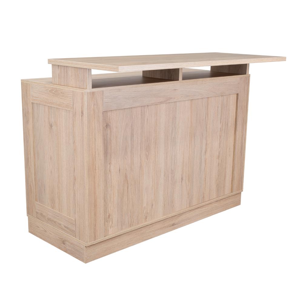 Barra de Cocina Solna Rovere y Blanco