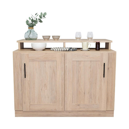 Barra de Cocina Solna Rovere y Blanco