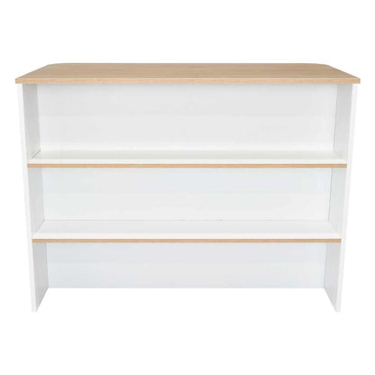 Barra de Cocina Zentauri Blanco y Rovere