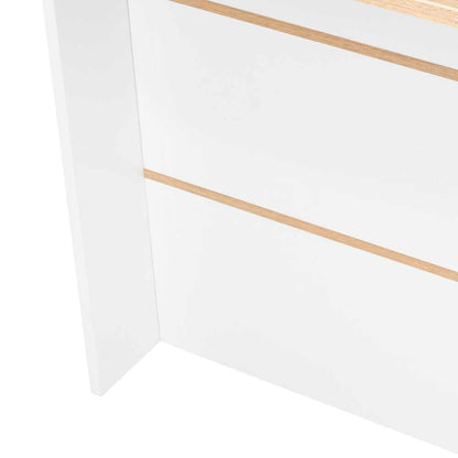 Barra de Cocina Zentauri Blanco y Rovere