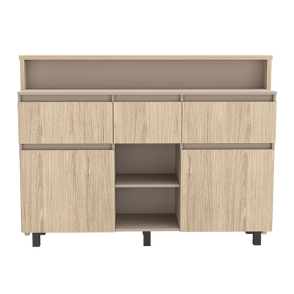 Barra de Cocina Karel color Beige y Cocoa para Cocina.
