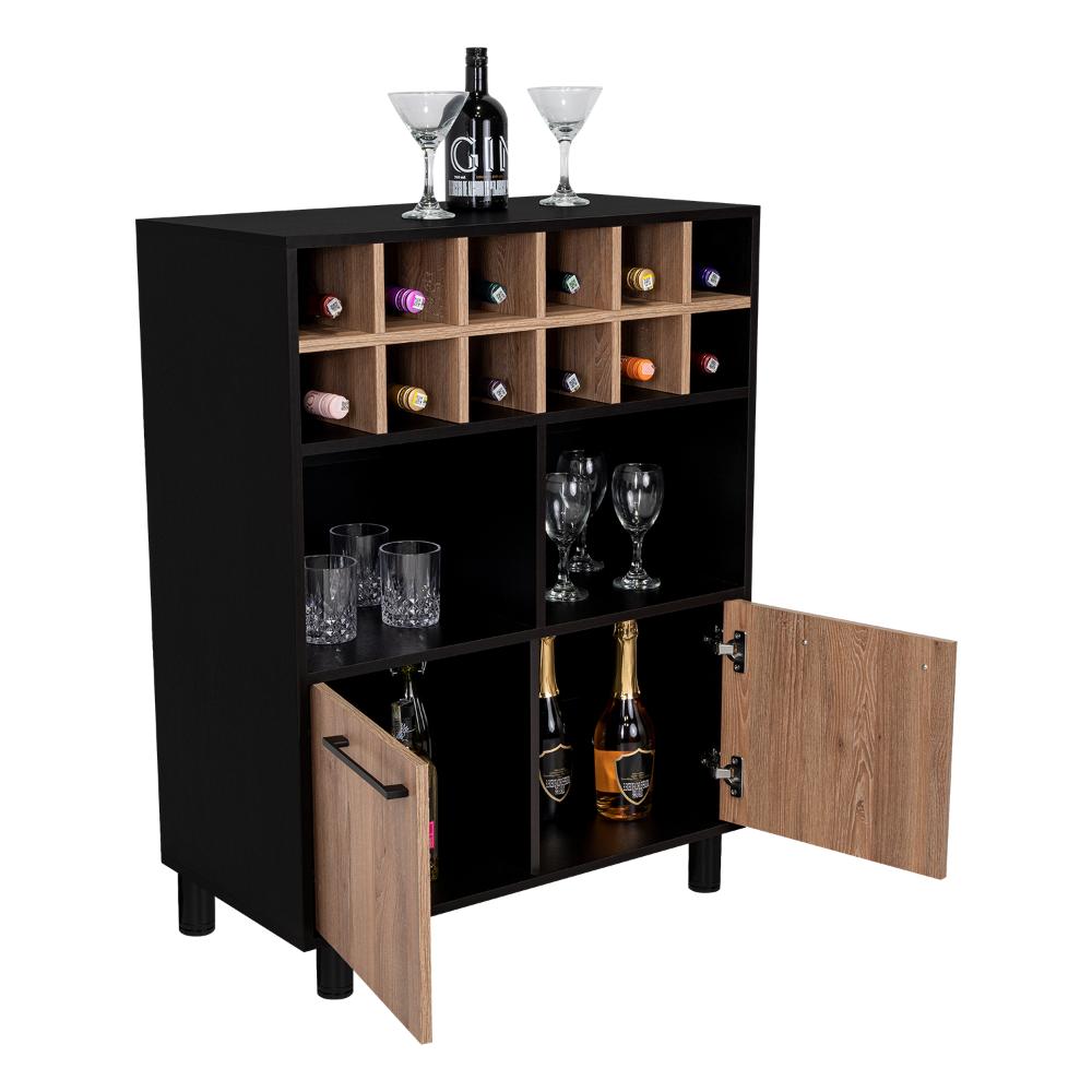 Mueble Bar Treviso  Wengue + Miel