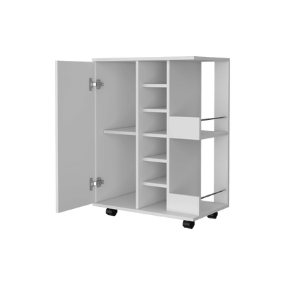 Bar Erin Color Blanco Nevado Para Sala.