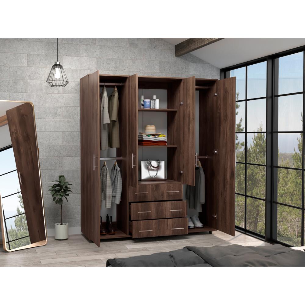 Closet Fontan Nogal y Blanco