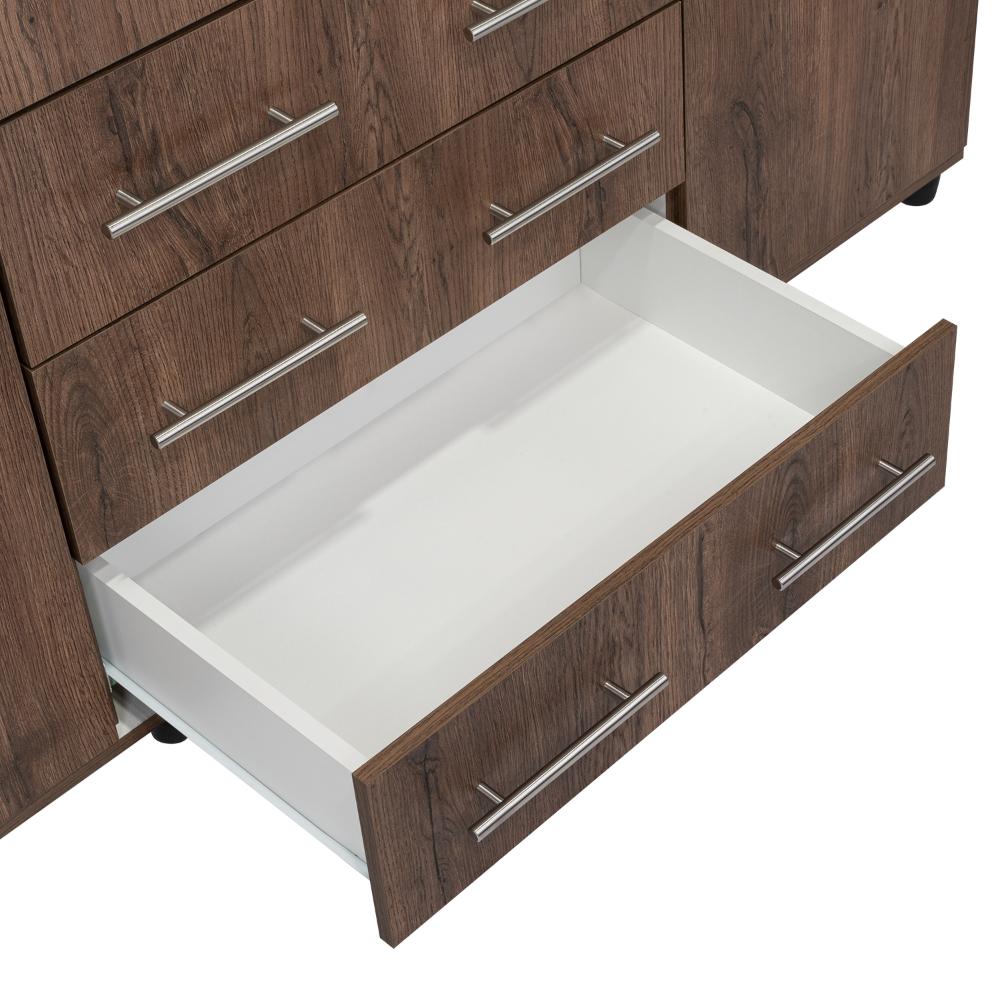 Closet Fontan Nogal y Blanco