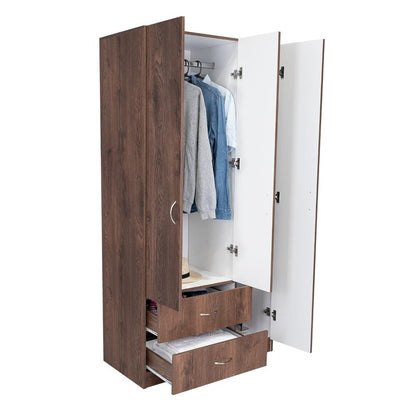 Closet Austral 180  Bellota y Blanco