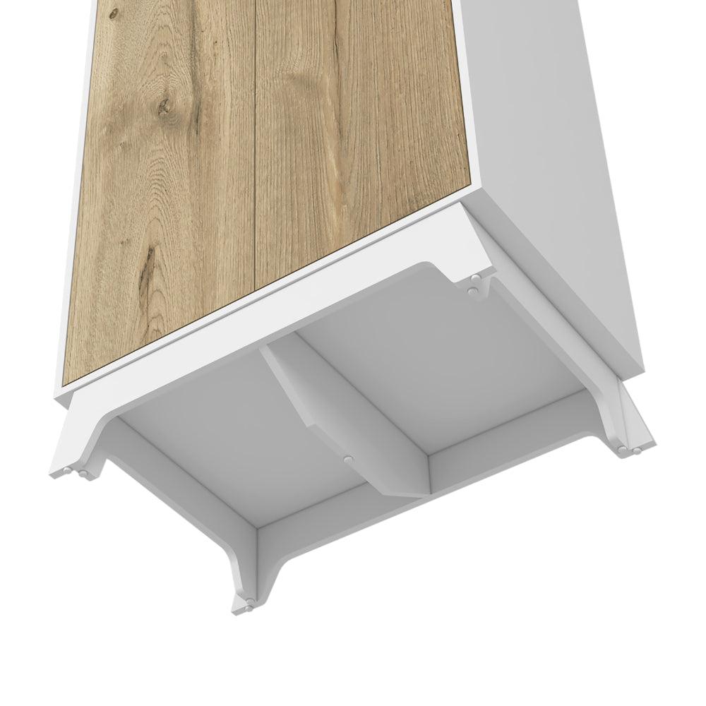 Closet Z81 Lussano 180  Blanco y Duna