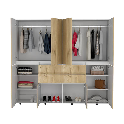 Closet Montevideo Duna y Blanco