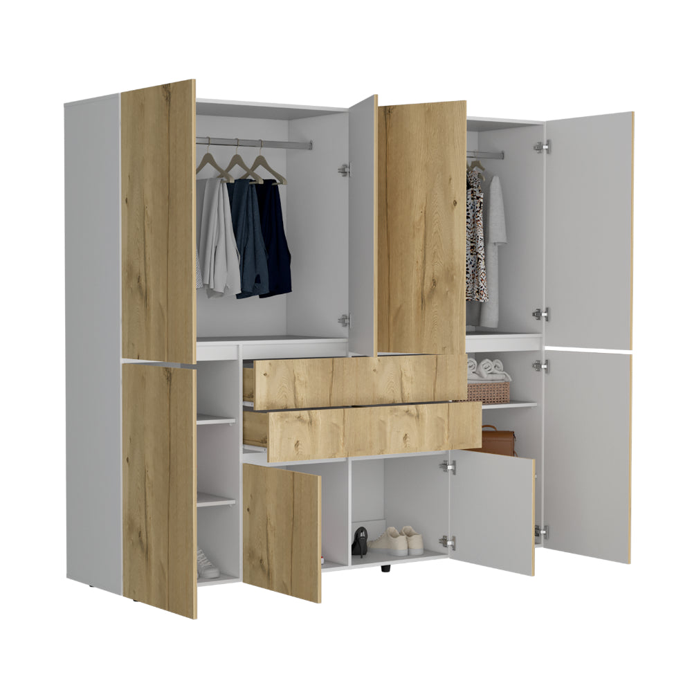 Closet Montevideo Duna y Blanco