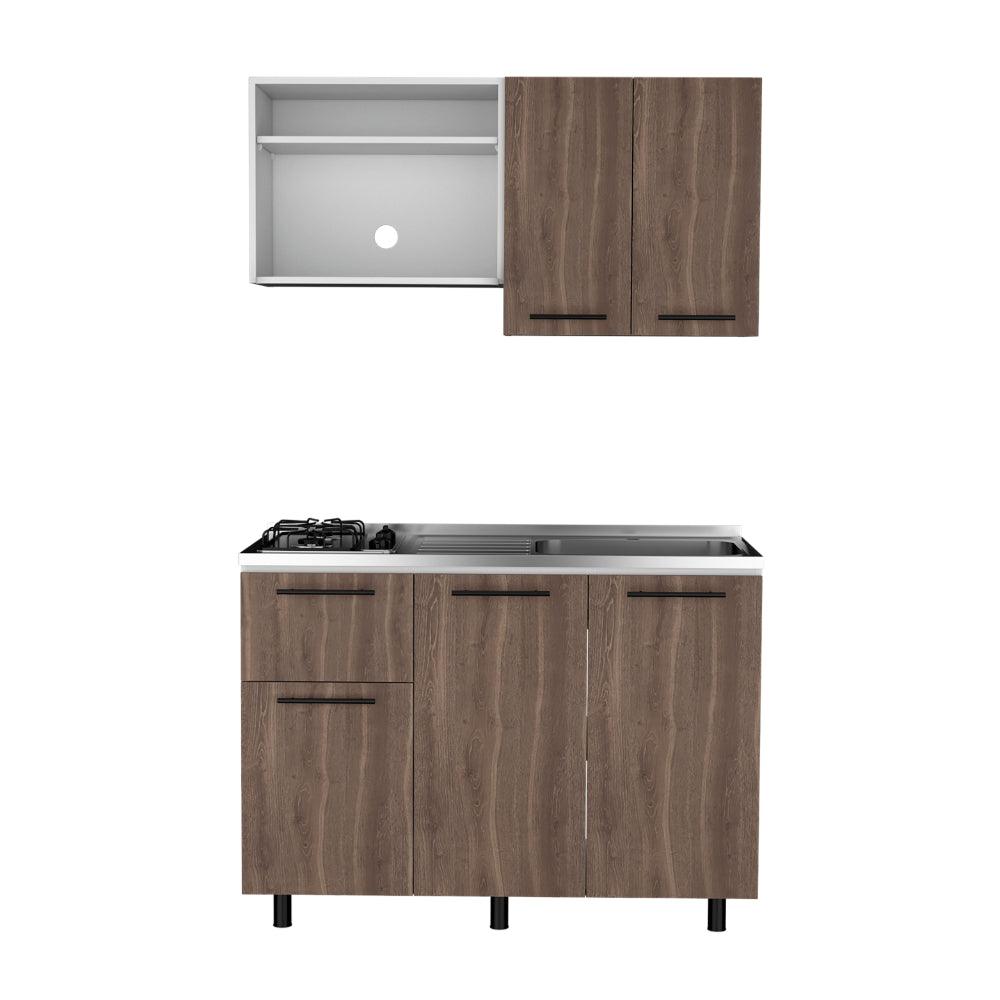 Cocina 120 Pierre  Milan Blanco Meson Derecho