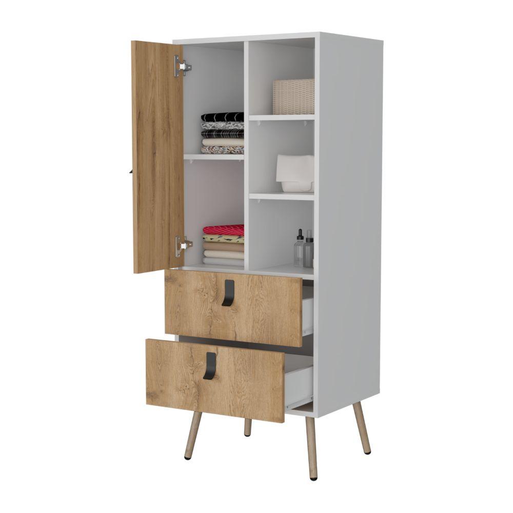 Organizador Corvini Macadamia y Blanco