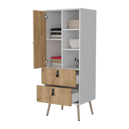 Organizador Corvini Macadamia y Blanco