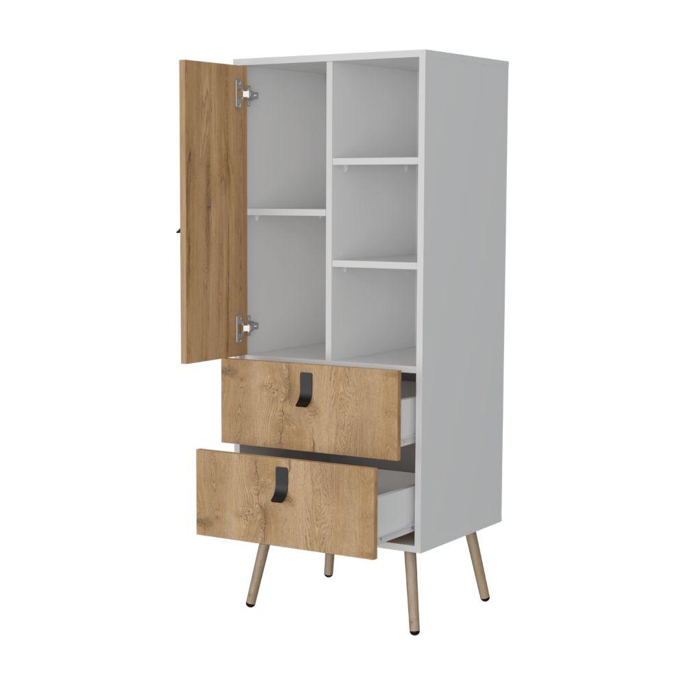 Organizador Corvini Macadamia y Blanco