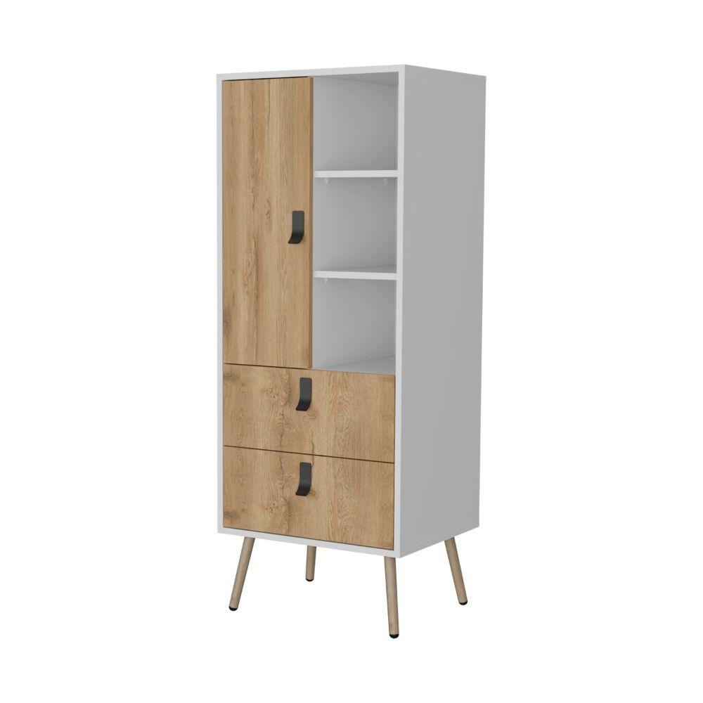 Organizador Corvini Macadamia y Blanco