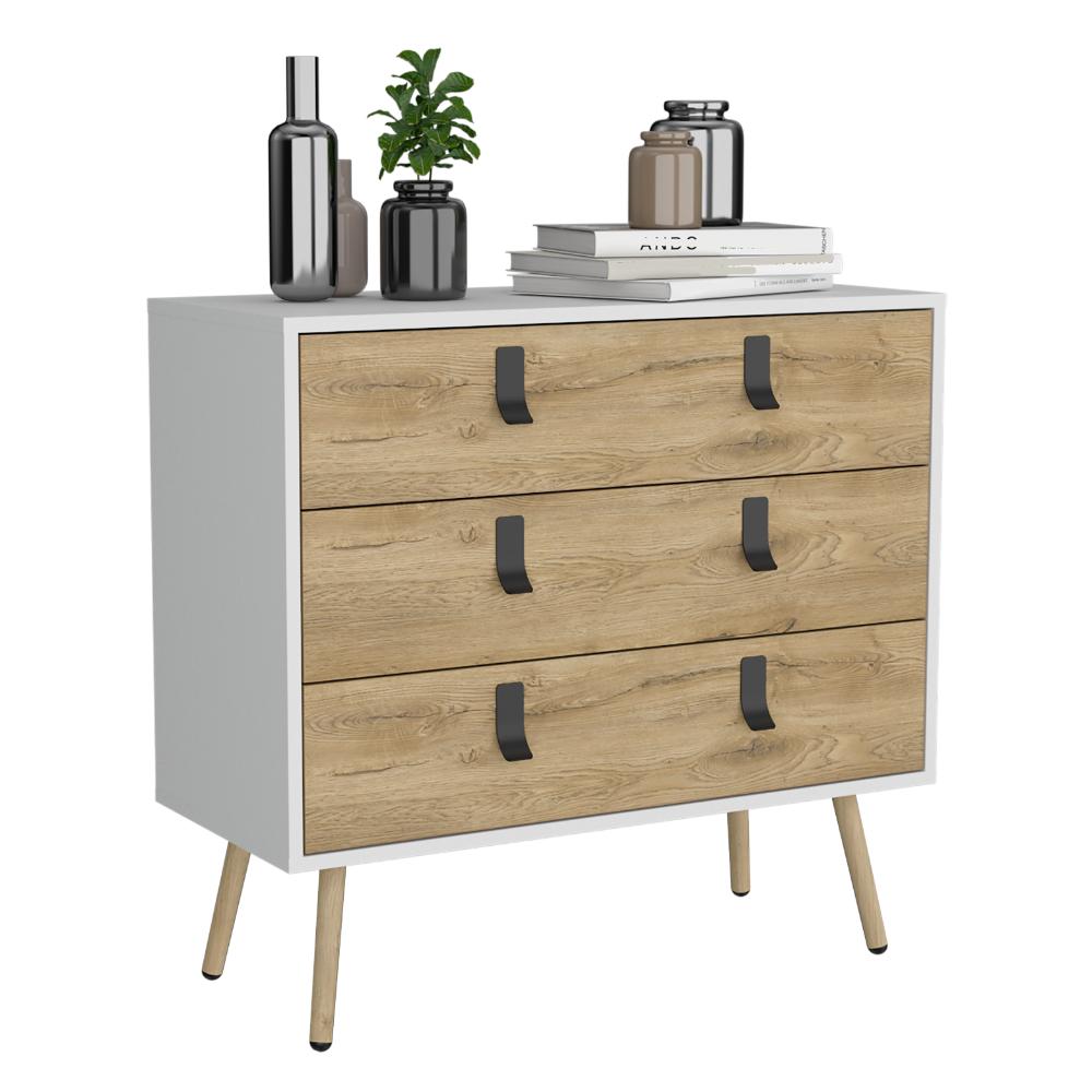 Organizador Corvini Blanco y Macadamia