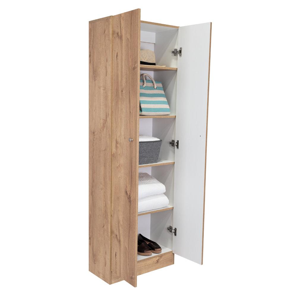 Closet 2 Pues Bellanti Multiusos  Duna y Blanco