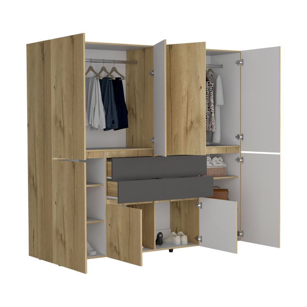 Closet Montevideo Duna y Blanco