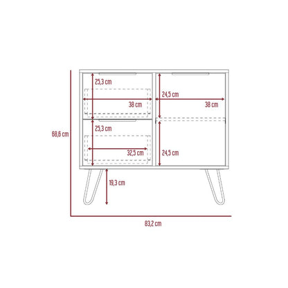 Comoda Doble Concept D 73  Duna Wengue