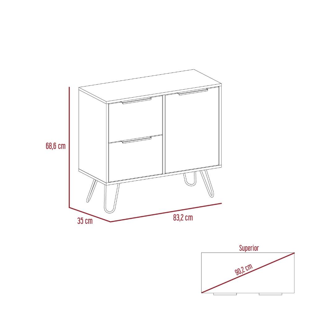 Comoda Doble Concept D 73  Duna Wengue